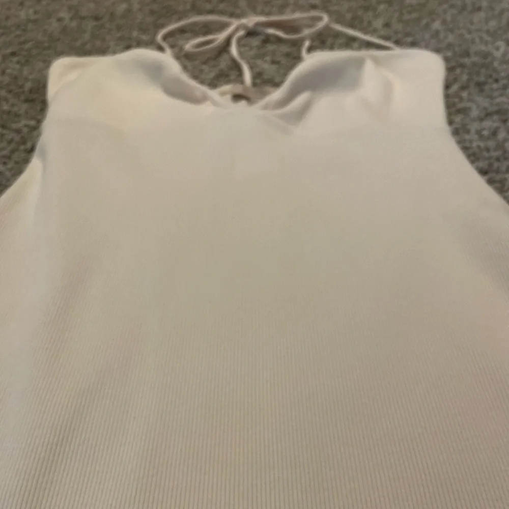By Anthropologie U-Neck Halter Ruched Dress - Picture 6 of 10